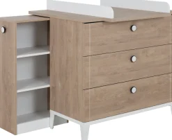 Galipette Wickelkommode »Marcel« bis 100 kg Komplette Wickelkommode 95 cm