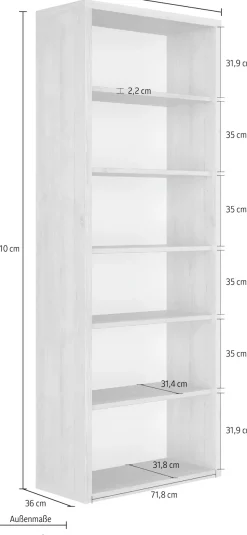 Gami Aktenregal »Elio« 1 Stk. tlg. Kollektion in edles Design