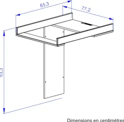 Gami Babyzimmer-Komplettset »SET N°3 CALYPSO« 6 Stk. tlg. Viel Stauraum für eine optimale Organisation.