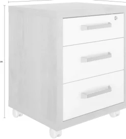 Gami Bürowagen »Elio« 1 Stk. tlg. Kollektion in edles Design