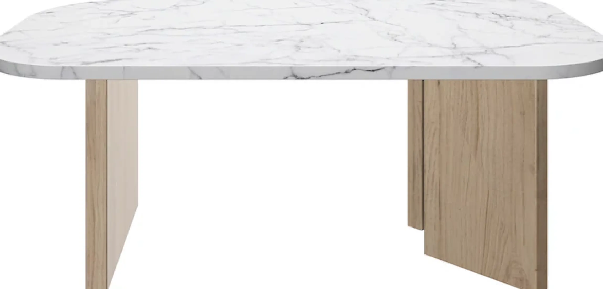 Gami Couchtisch »Quartz« Couchtisch mit Marmor-optik Tischeplatte