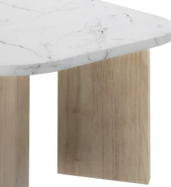 Gami Couchtisch »Quartz« Couchtisch mit Marmor-optik Tischeplatte