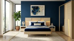 Gami Einzelbett Ein elegantes Bett mit raffinierter Architektur