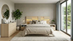 Gami Einzelbett Ein elegantes Bett mit raffinierter Architektur
