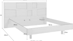 Gami Einzelbett Ein elegantes Bett mit raffinierter Architektur