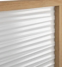 Gami Einzelbett Kopfteil mit Relief
