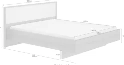 Gami Einzelbett Kopfteil mit Relief