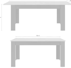 Gami Esstisch »Manchester« mit Auszug 160 (200) cm