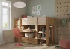 Gami Hochbett »GABIN« Hochbett All-in-One
