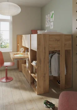 Gami Hochbett »GABIN« Hochbett All-in-One