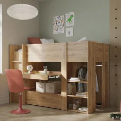 Gami Hochbett »GABIN« Hochbett All-in-One