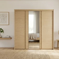Gami Kleiderschrank »IZADI« Sehr praktisch mit Kleiderstange und Wäschefächern