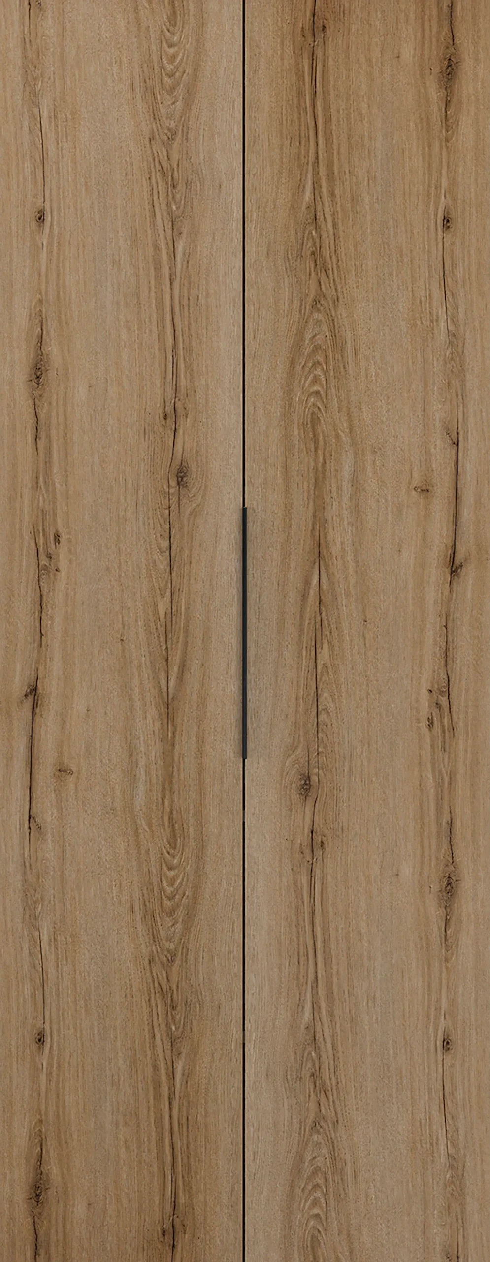 Gami Kleiderschrank »Schrank 2 Türen« 1/2 Kleiderschrank, 1/2 Wäscheschrank, großzügiges Volumen