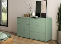 Gami Kommode »Jade« Kommode mit 6 Schubladen