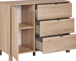 Gami Kommode »kommode Calypso 3 Schubladen 1 Tür« Optimierter Stauraum mit dieser Kommode