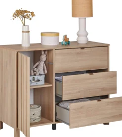 Gami Kommode »kommode Calypso 3 Schubladen 1 Tür« Optimierter Stauraum mit dieser Kommode