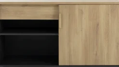 Gami Lowboard »ITALIC« Elegante Credenza, freistehend oder als Schreibtischrücklauf nutzbar