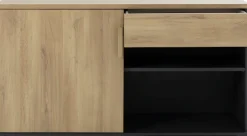 Gami Lowboard »ITALIC« Elegante Credenza, freistehend oder als Schreibtischrücklauf nutzbar