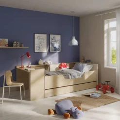 Gami Stauraumbett »BAYA« Ein Bett, das mit Ihrem Kind mitwächst !