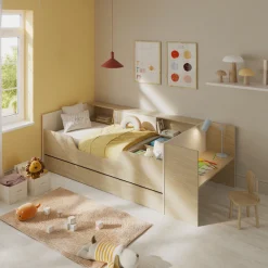 Gami Stauraumbett »BAYA« Ein Bett, das mit Ihrem Kind mitwächst !