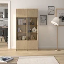 Gami Vitrine »Vitrine Iris mit 1 Tür« Funktionale Vitrine mit Glastür