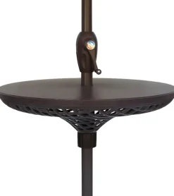 Garden Pleasure Ablagetisch für Sonnenschirme, leicht abwischbar