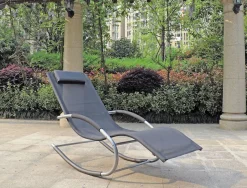 Garden Pleasure Gartenliege »NAXOS« Belastbarkeit bis 120 kg, robust, stabil