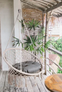 Garden Pleasure Hängesessel »BARBUDA« Hängesessel, OTTOs Choice,BxTxH: 80x60x125 cm, mit Kissen