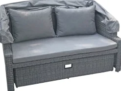 Garden Pleasure Loungesofa »MONTE CARLO« mit ausklappbarem Sonnendach