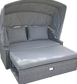 Garden Pleasure Loungesofa »MONTE CARLO« mit ausklappbarem Sonnendach