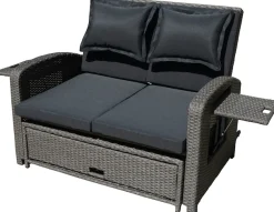 Garden Pleasure Loungesofa »NIZZA« mit Liegefunktion