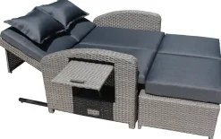 Garden Pleasure Loungesofa »NIZZA« mit Liegefunktion
