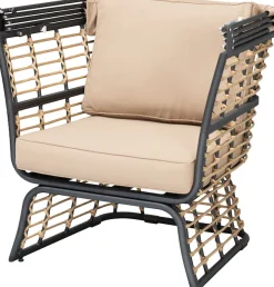 Garden Pleasure Relaxsessel »PAROS« BxTxH: 69,5x83x150 cm, überdacht