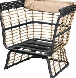 Garden Pleasure Relaxsessel »PAROS« BxTxH: 69,5x83x150 cm, überdacht