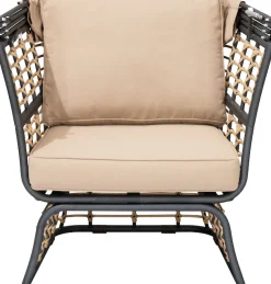 Garden Pleasure Relaxsessel »PAROS« BxTxH: 69,5x83x150 cm, überdacht
