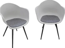 Garden Pleasure Schalenstuhl »ZARA« (Set) 4 Stk.4er Set