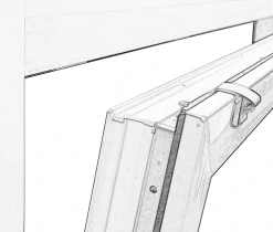 GARDINIA Sichtschutzbefestigung »Klemmhalter für Aluminium-Jalousien« für Aluminium-Jalousien