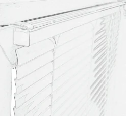 GARDINIA Sichtschutzbefestigung »Klemmhalter für Aluminium-Jalousien« für Aluminium-Jalousien