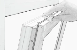 GARDINIA Sichtschutzbefestigung »Klemmhalter für Aluminium-Jalousien« für Aluminium-Jalousien