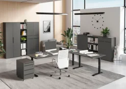 GERMANIA Aktenschrank »Mailand« optional mit Schublade, Türdämpfer, Breite 80 cm, Made in Germany