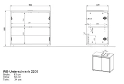 GERMANIA Badmöbel-Set »Lemont« 5 Stk. tlg.