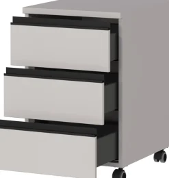 GERMANIA Büromöbel-Set »Lemont« 2 tlg. Set bestehend aus höhenverstellbarem Schreibtisch und Rollcontainer