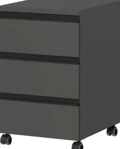 GERMANIA Büromöbel-Set »Lemont« 2 tlg. Set bestehend aus höhenverstellbarem Schreibtisch und Rollcontainer