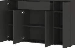 GERMANIA Büromöbel-Set »Mailand« 4 Stk. tlg. inkl. Schreibtisch, Rollcontainer, Raumteiler und Sideboard
