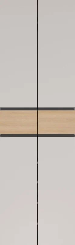 GERMANIA Garderobenschrank »Arluno« 1 Stk. tlg. Breite 60cm, ausziehbareKleiderstange, Push-to-open, Made in Germany