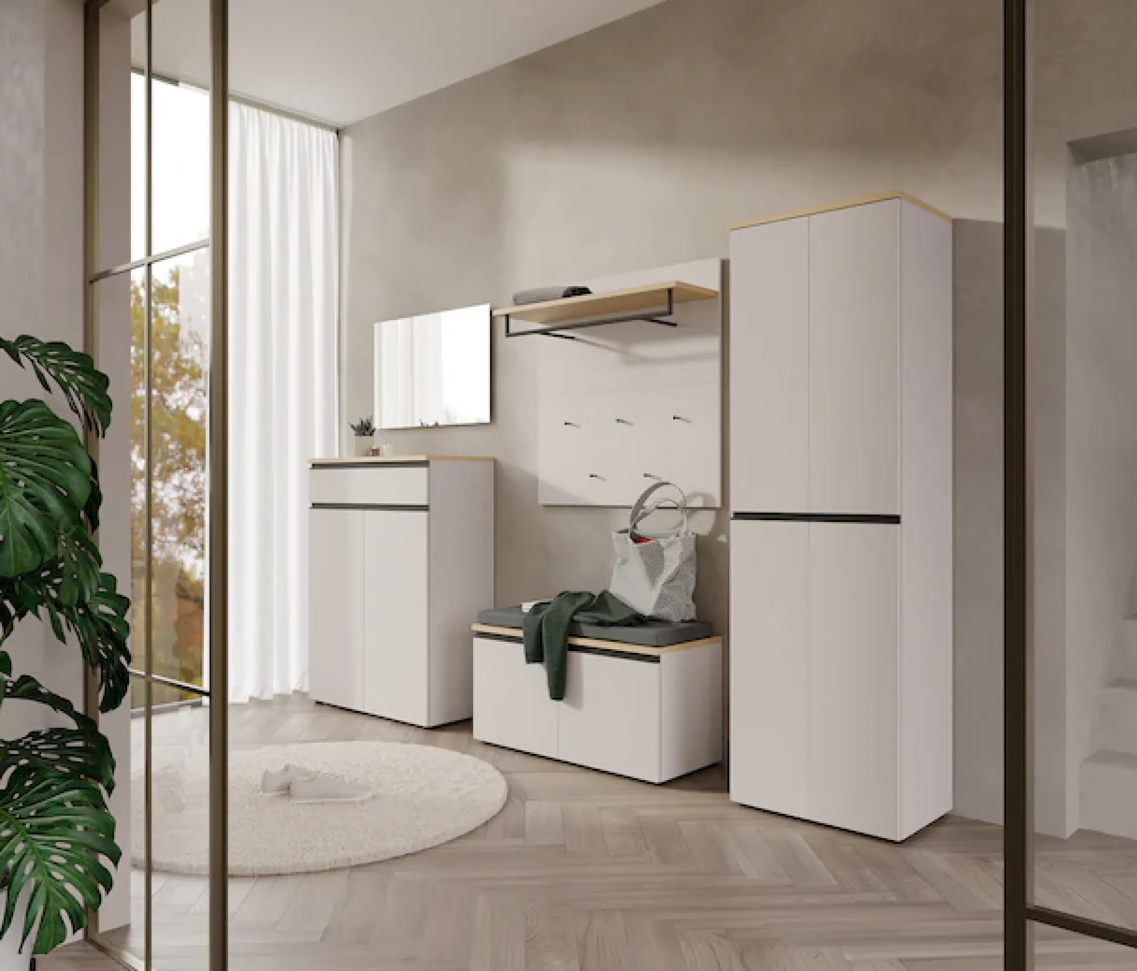 GERMANIA Garderobenschrank »Cormano« Breite 59cm,Kleiderstange, verstellbare Böden, Made in Germany