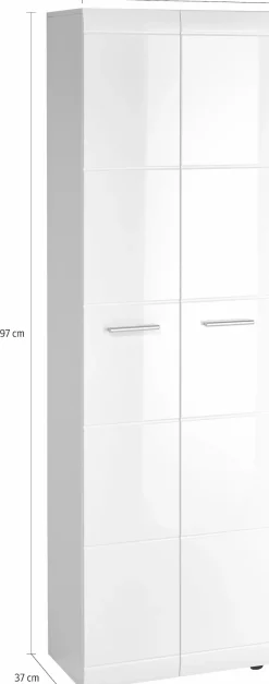 GERMANIA Garderobenschrank »Adana« Breite 59cm, Kleiderstange, verstellbare Böden, Made in Germany