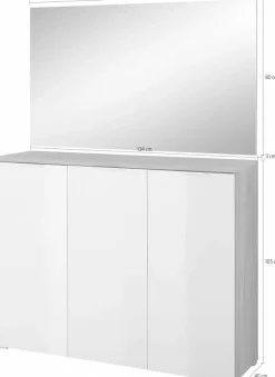 GERMANIA Garderoben-Set »GW-Telde« Set, 2 Stk. tlg.