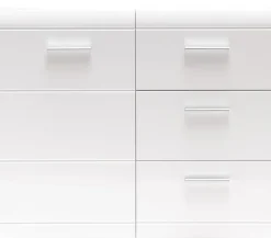 GERMANIA Kommode »Adana« Breite 96 cm, verstellbare Böden, Hochglanz-Fronten, Made in Germany