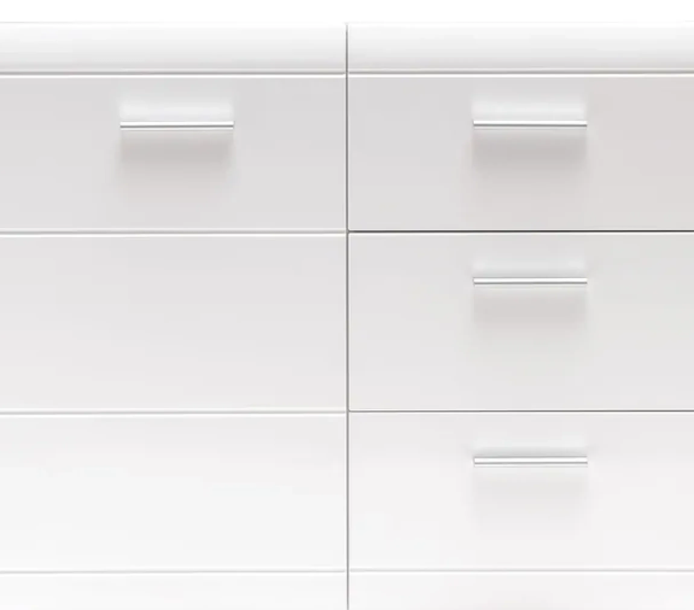 GERMANIA Kommode »Adana« Breite 96 cm, verstellbare Böden, Hochglanz-Fronten, Made in Germany